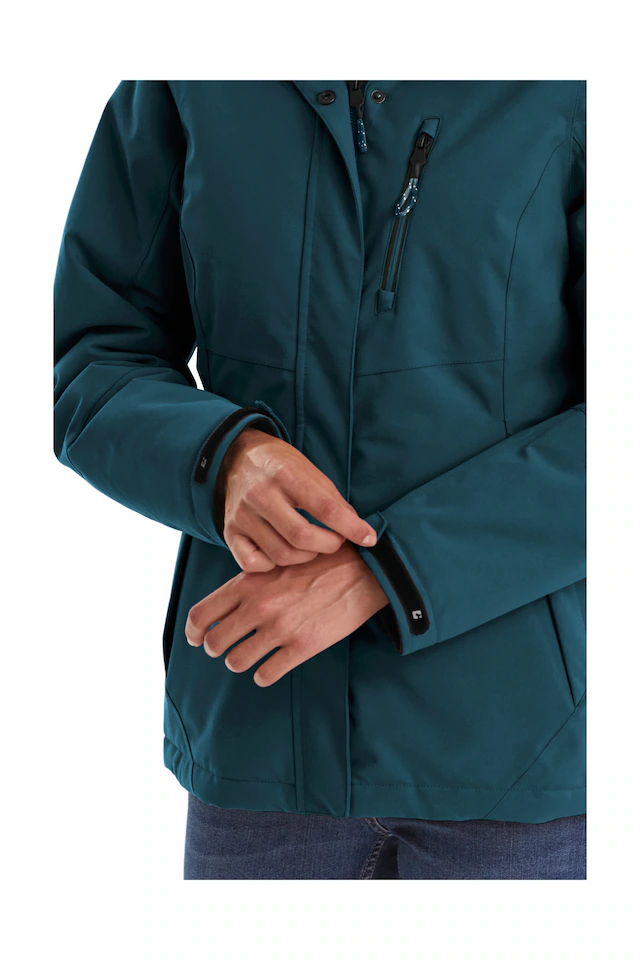 Killtec Outdoorjacke »KOW 140 WMN JCKT« Wasserdichte Damenjacke, atmungsaktiv, abnehmbare Kapuze