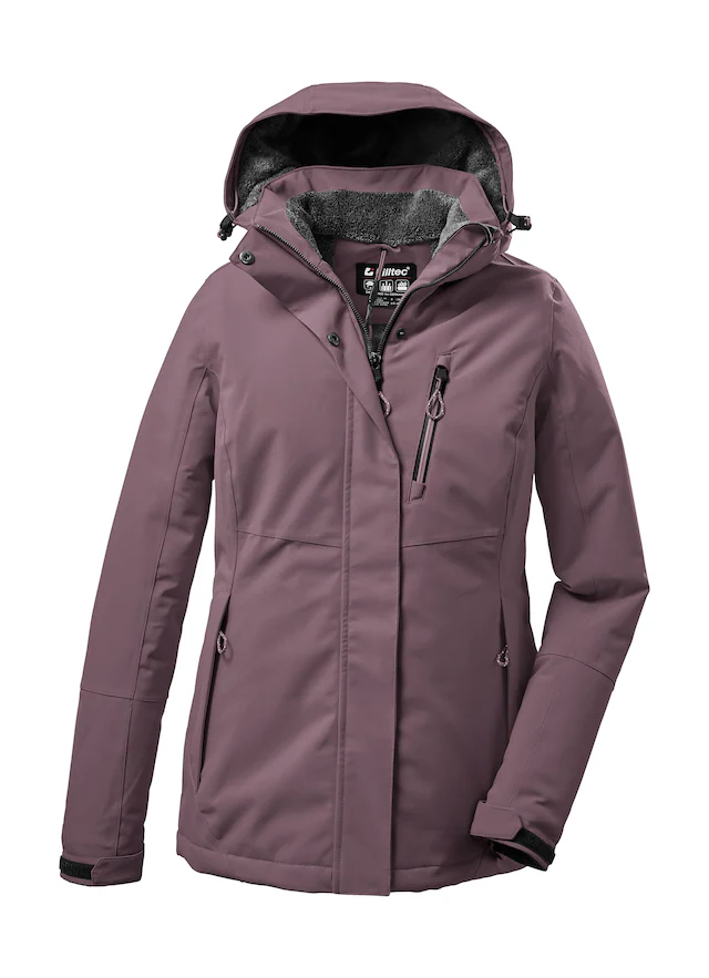 Killtec Outdoorjacke »KOW 140 WMN JCKT« Wasserdichte Damenjacke, atmungsaktiv, abnehmbare Kapuze