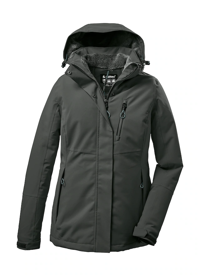 Killtec Outdoorjacke »KOW 140 WMN JCKT« Wasserdichte Damenjacke, atmungsaktiv, abnehmbare Kapuze