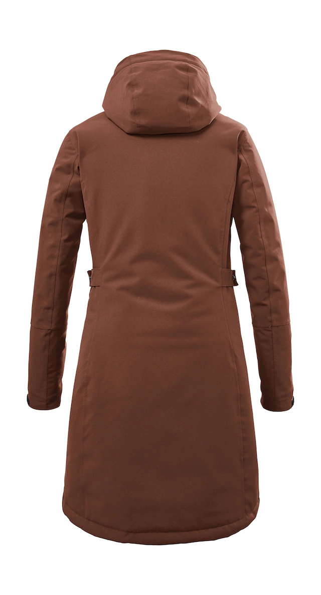 Killtec Parka »KOW 165 WMN PRK« Wasser- und winddichter Parka mit Teddyfleece und abnehmbarer Kapuze