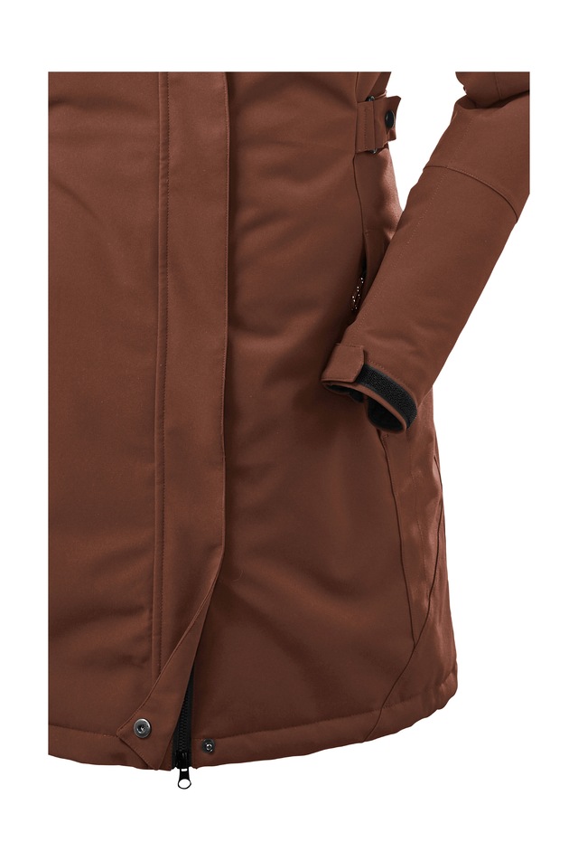 Killtec Parka »KOW 165 WMN PRK« Wasser- und winddichter Parka mit Teddyfleece und abnehmbarer Kapuze
