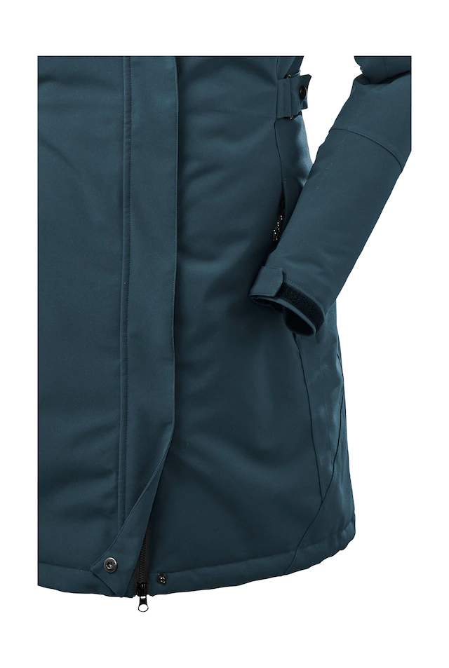 Killtec Parka »KOW 165 WMN PRK« Wasser- und winddichter Parka mit Teddyfleece und abnehmbarer Kapuze
