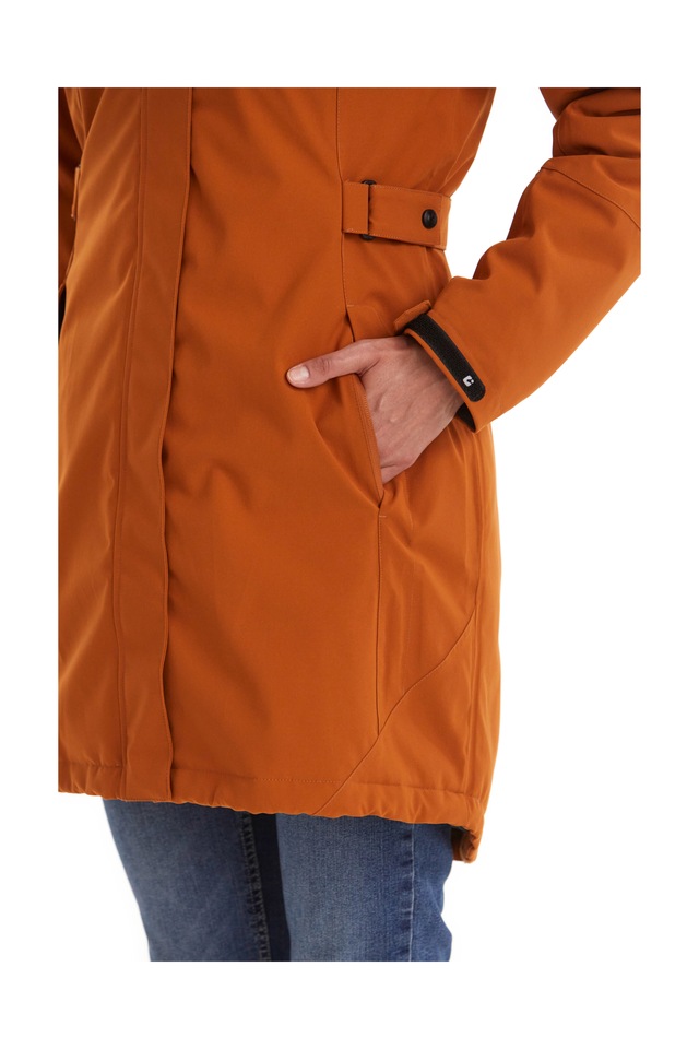 Killtec Parka »KOW 165 WMN PRK« Wasser- und winddichter Parka mit Teddyfleece und abnehmbarer Kapuze