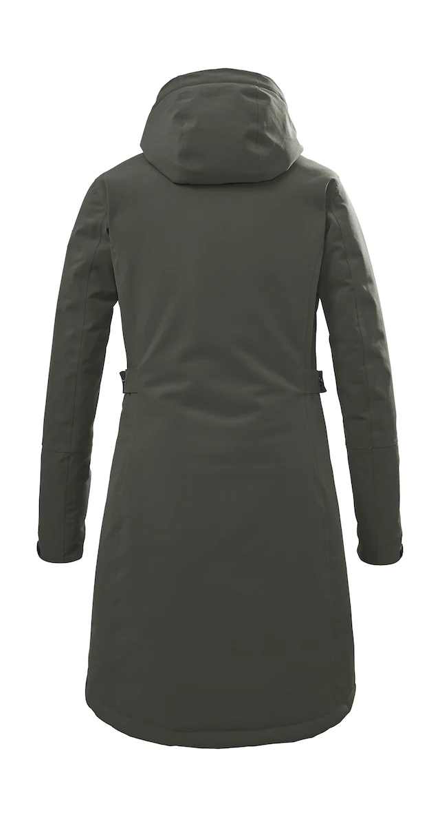 Killtec Parka »KOW 165 WMN PRK« Wasser- und winddichter Parka mit Teddyfleece und abnehmbarer Kapuze