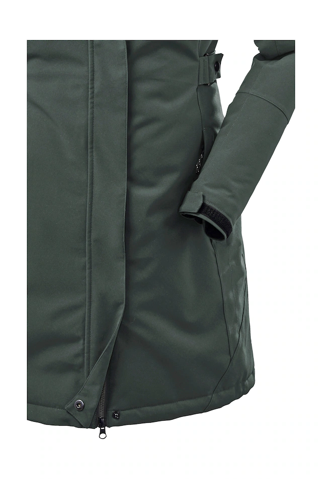 Killtec Parka »KOW 165 WMN PRK« Wasser- und winddichter Parka mit Teddyfleece und abnehmbarer Kapuze