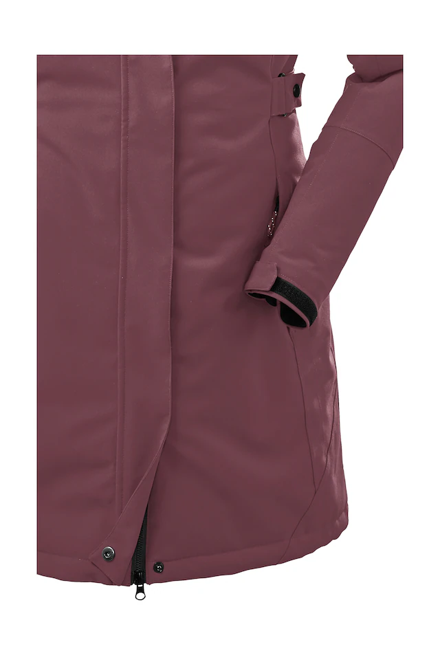 Killtec Parka »KOW 165 WMN PRK« Wasser- und winddichter Parka mit Teddyfleece und abnehmbarer Kapuze