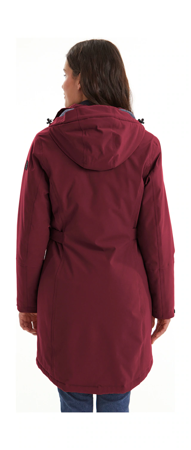 Killtec Parka »KOW 165 WMN PRK« Wasser- und winddichter Parka mit Teddyfleece und abnehmbarer Kapuze