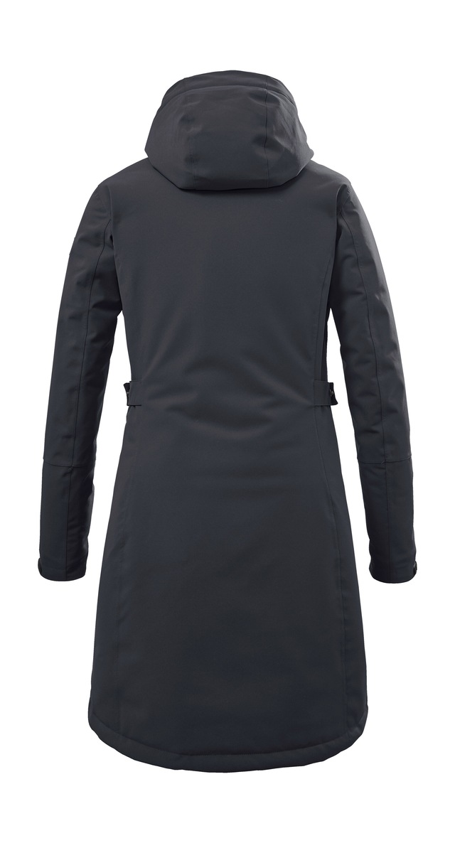 Killtec Parka »KOW 165 WMN PRK« Wasser- und winddichter Parka mit Teddyfleece und abnehmbarer Kapuze