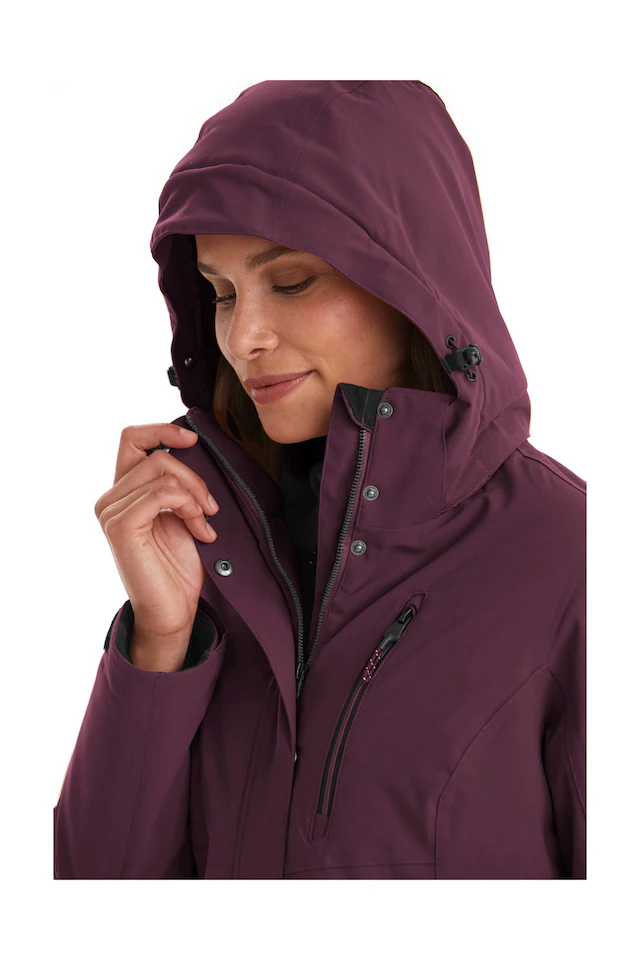 Killtec Parka »KOW 165 WMN PRK« Wasser- und winddichter Parka mit Teddyfleece und abnehmbarer Kapuze