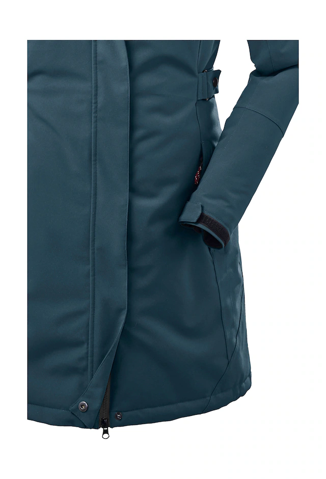 Killtec Parka »KOW 165 WMN PRK« Wasser- und winddichter Parka mit Teddyfleece und abnehmbarer Kapuze