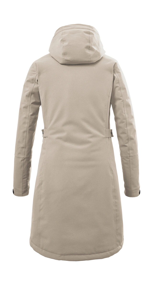 Killtec Parka »KOW 165 WMN PRK« Wasser- und winddichter Parka mit Teddyfleece und abnehmbarer Kapuze