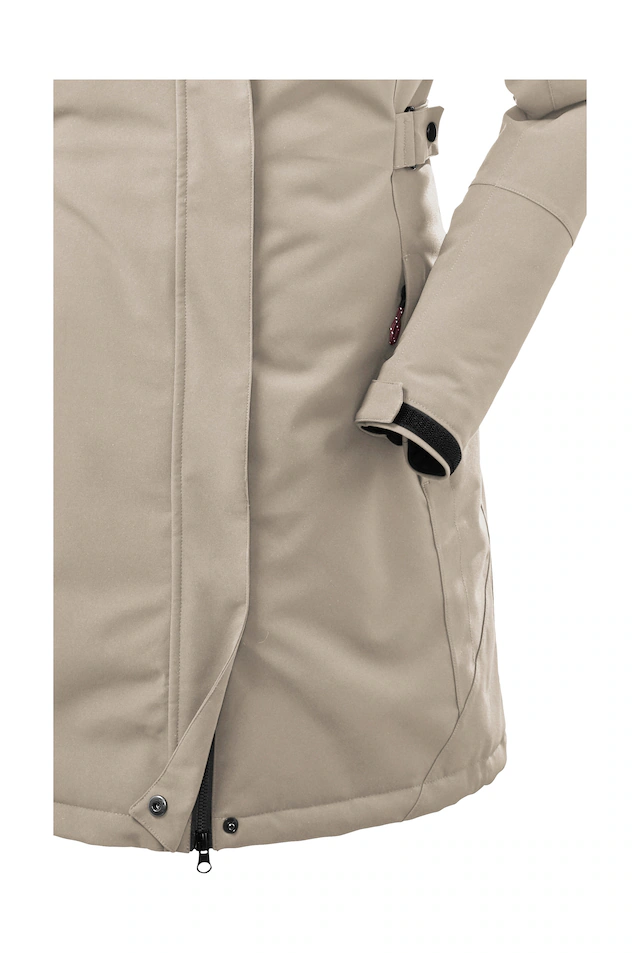 Killtec Parka »KOW 165 WMN PRK« Wasser- und winddichter Parka mit Teddyfleece und abnehmbarer Kapuze