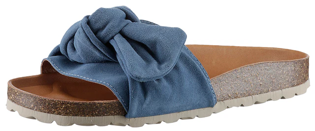 VERBENAS Pantolette »Roxy Roda« Sommerschuh, Flat, Pool Slides mit modischer Schlaufe