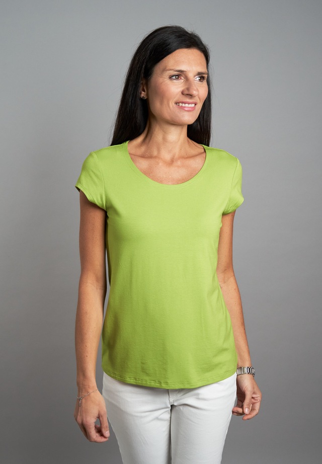 Seidel Moden T-Shirt mit Kappenärmel, MADE IN GERMANY