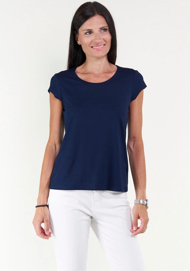 Seidel Moden T-Shirt mit Kappenärmel, MADE IN GERMANY