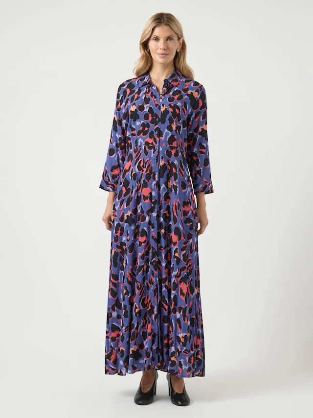 Y.A.S »YASSAVANNA LONG SHIRT DRESS« Viskose, loose fit