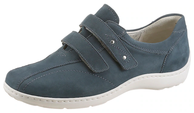 Waldläufer Klettschuh »HENNI« Komfortschuh, Freizeitschuh, Halbschuh mit Nieten und H-Weite