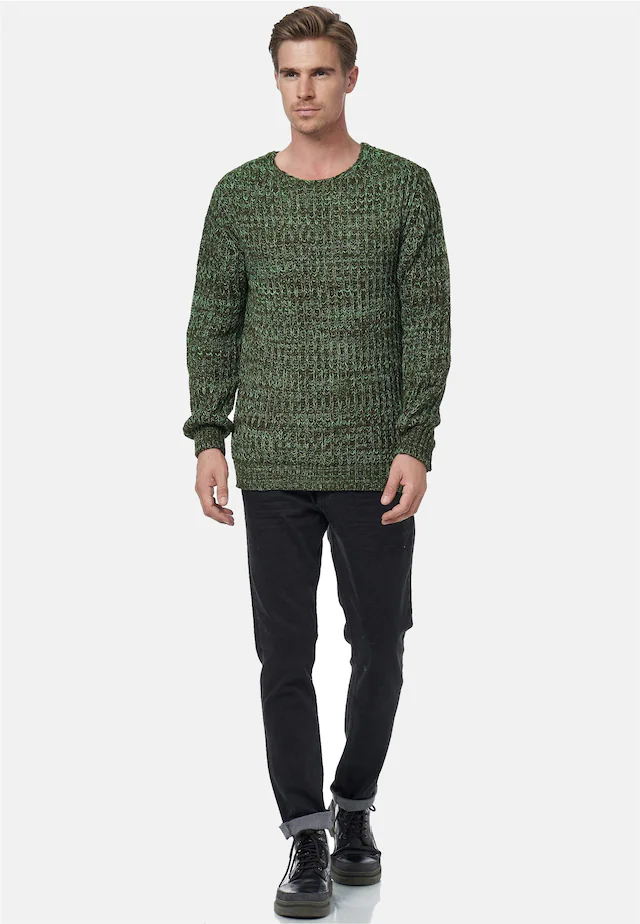Rusty Neal Strickpullover im modischen Strick-Design