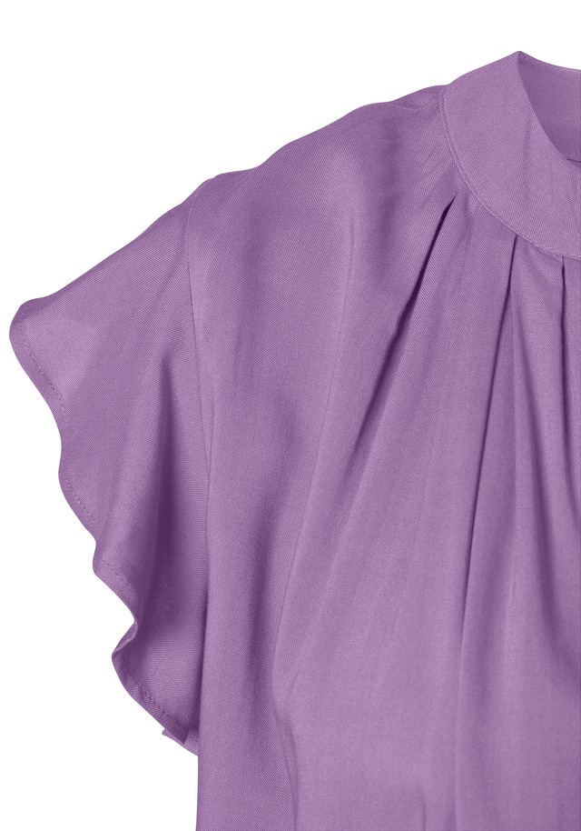 LASCANA Schlupfbluse »mit kurzen Rüschenärmeln« elegante Kurzarmbluse, Blusenshirt, lockere Passform, festlich