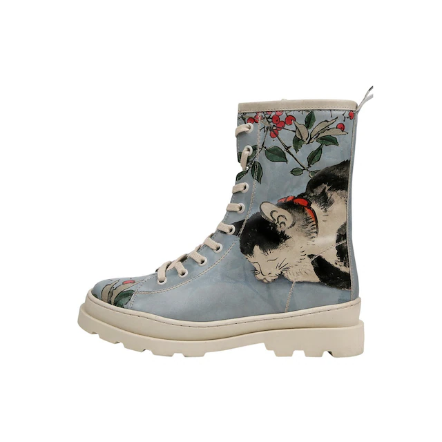 DOGO Stiefelette »Gisele Schnürstiefel Boots Let's Find A Place To Get Lost Damen« Handgefertigt