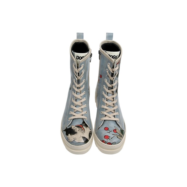 DOGO Stiefelette »Gisele Schnürstiefel Boots Let's Find A Place To Get Lost Damen« Handgefertigt