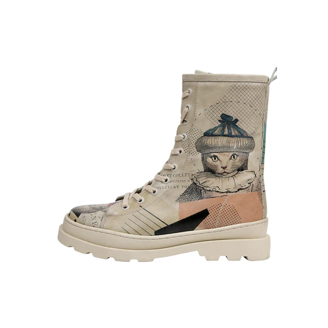 DOGO Stiefelette »Gisele Schnürstiefel Boots Let's Find A Place To Get Lost Damen« Handgefertigt