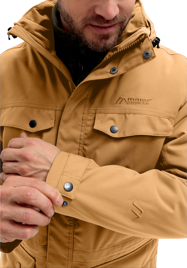 Maier Sports Funktionsjacke »Knuth« Herren Outdoorjacke, wind/wasserdichte Jacke, mTHERM Isolation