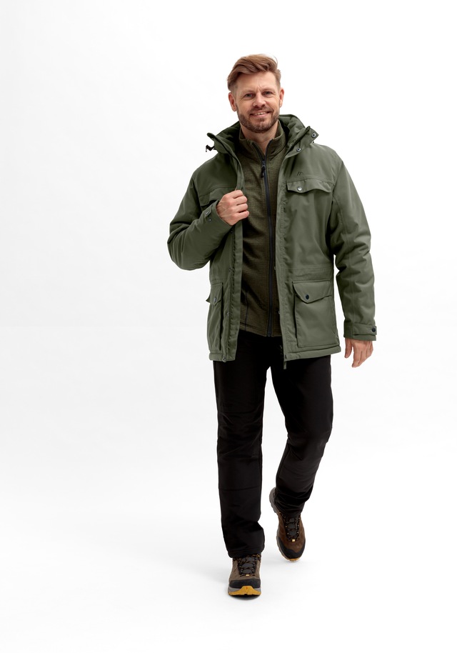 Maier Sports Funktionsjacke »Knuth« Herren Outdoorjacke, wind/wasserdichte Jacke, mTHERM Isolation