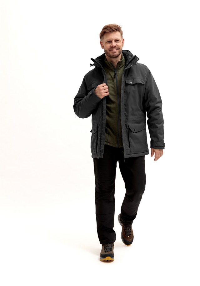 Maier Sports Funktionsjacke »Knuth« Herren Outdoorjacke, wind/wasserdichte Jacke, mTHERM Isolation