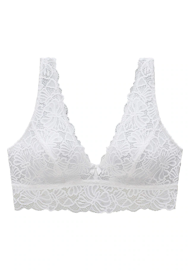 Nuance by Lascana Bralette-BH », BH ohne Bügel, bügelloser BH, Soft-BH, Longline-BH, Spitzen-BH« sexy Dessous, sexy Unterwäsche