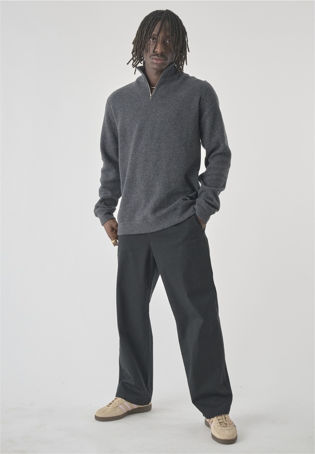 Cleptomanicx Strickpullover »Noitch« mit gebondeter Jersey-Innenseite