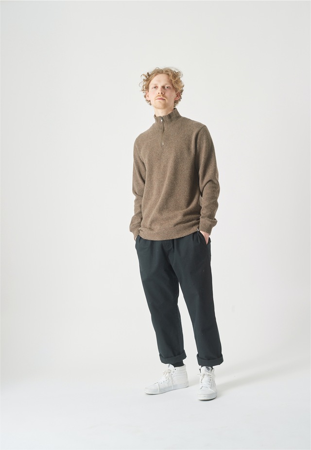 Cleptomanicx Strickpullover »Noitch« mit gebondeter Jersey-Innenseite
