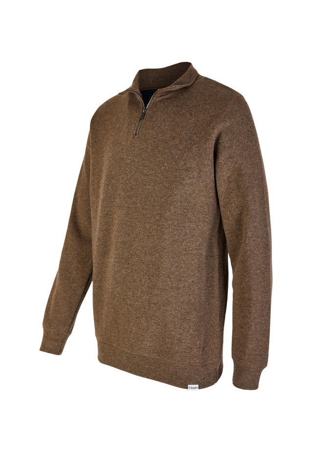 Cleptomanicx Strickpullover »Noitch« mit gebondeter Jersey-Innenseite