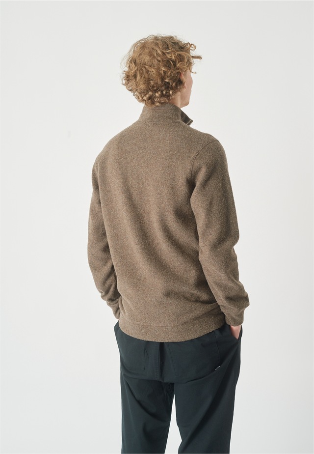 Cleptomanicx Strickpullover »Noitch« mit gebondeter Jersey-Innenseite