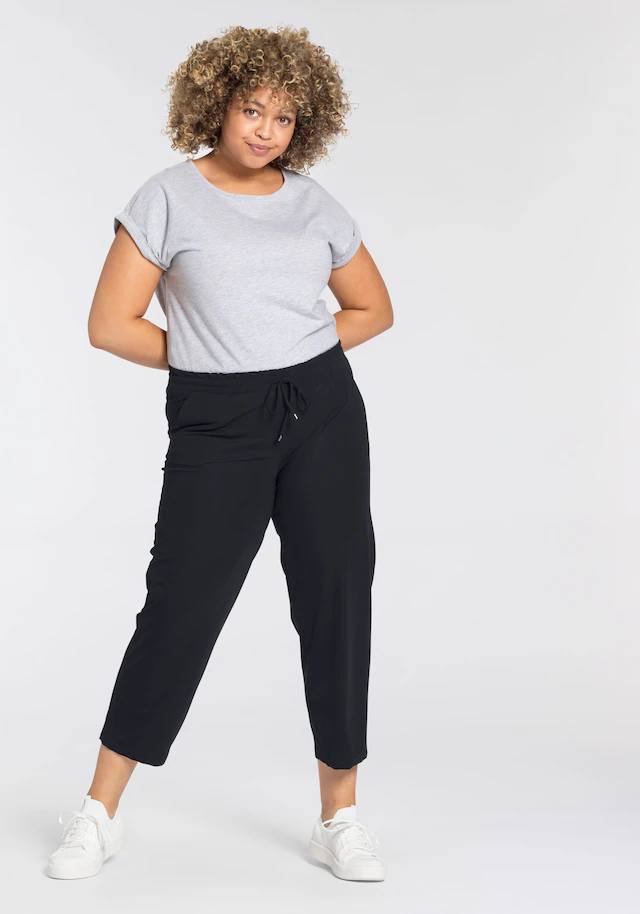 KjBRAND Schlupfhose »7/8 Babsie Jogg Sensitiv« Sommerhose mit Schlupfbund