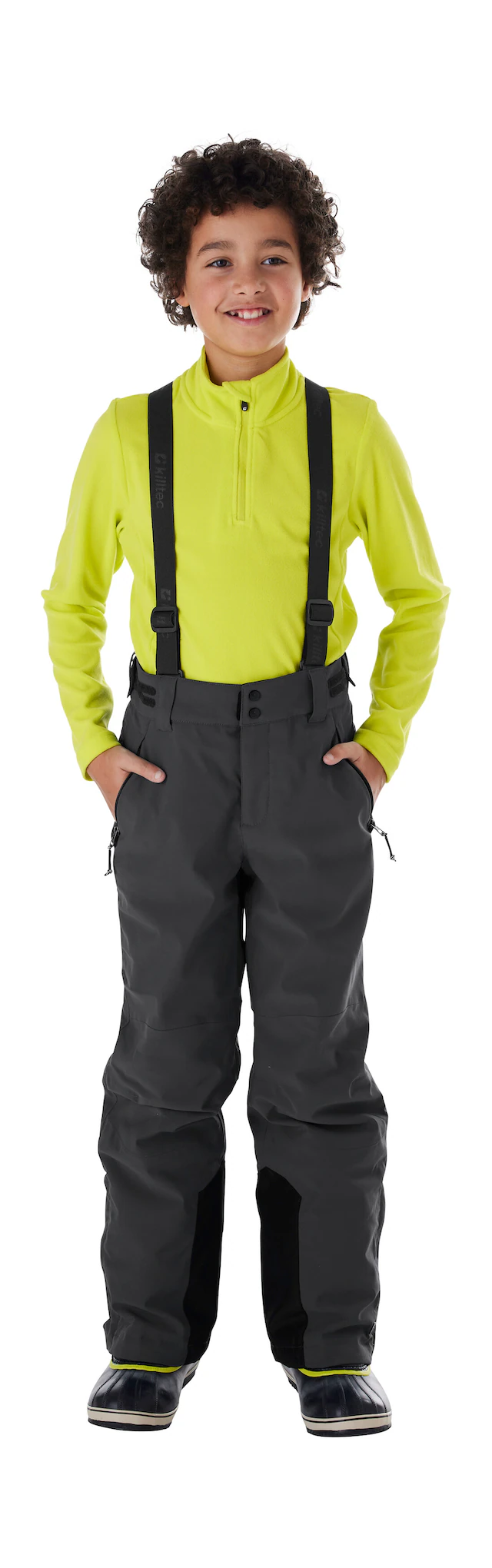Killtec Skihose »KSW 79 BYS SKI PNTS« Wasserdichte, atmungsaktive Skihose mit abnehmbarem Latz und Stauraum