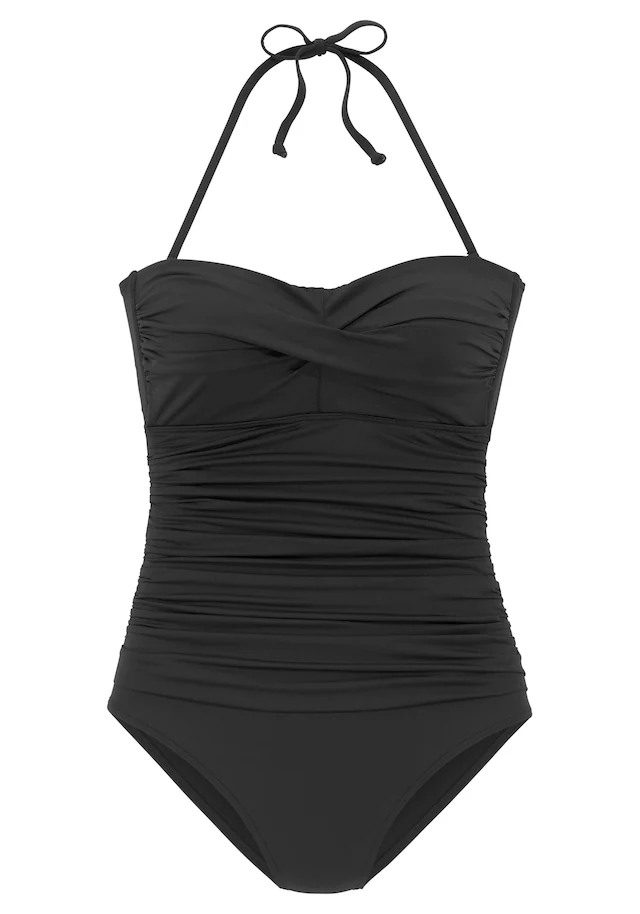 LASCANA Badeanzug in Bandeau-Optik