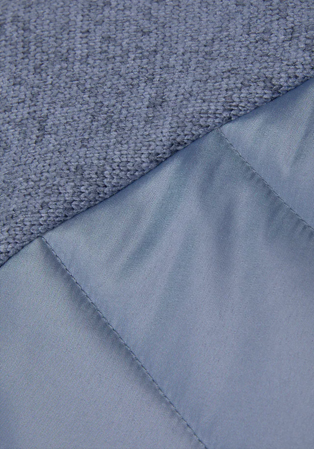 Vivance Steppjacke mit Kapuze mit Strickfleece-Ärmeln
