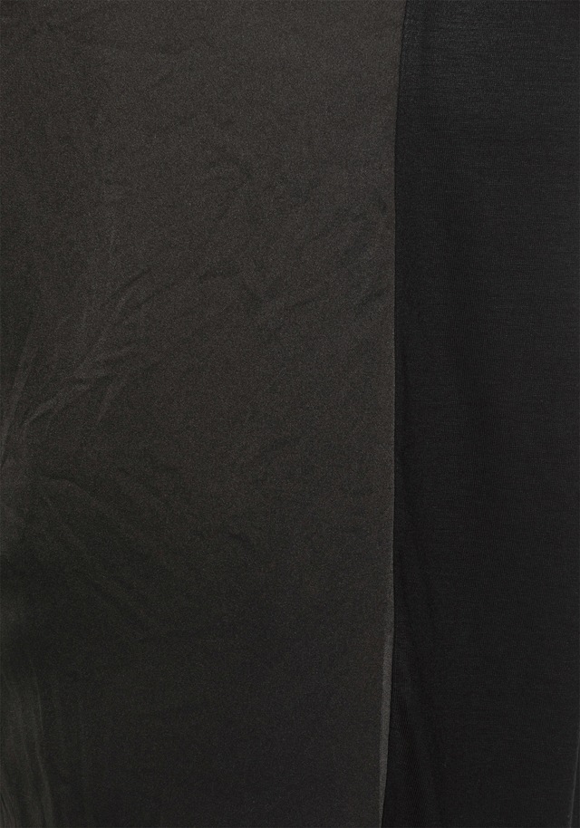 Laura Scott Shirtbluse »mit Satin-Vorderteil und hochflexiblen Jersey-Rücken« lockere Passfrom, zeitlos & gut zu kombinieren
