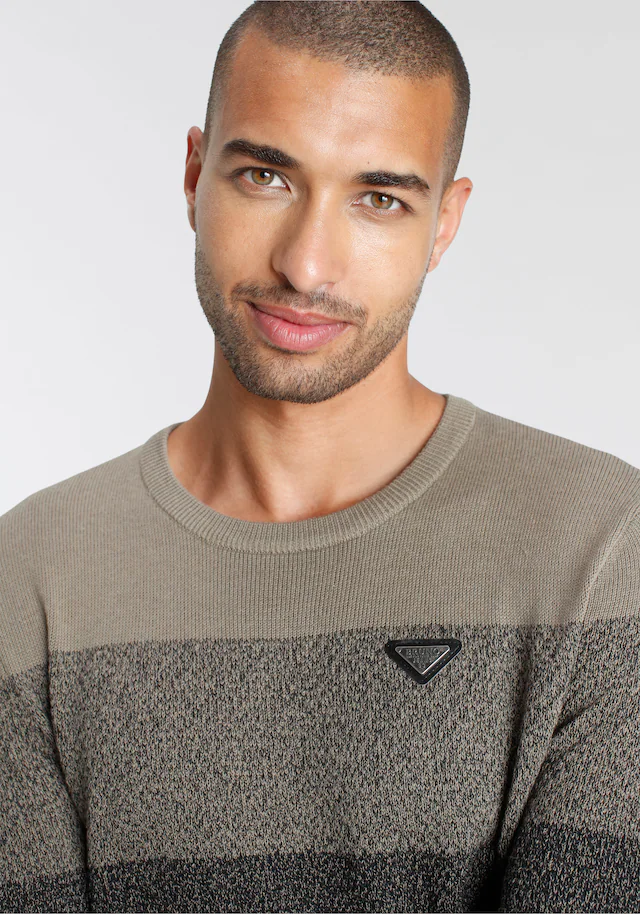 Bruno Banani Strickpullover im modischem Look