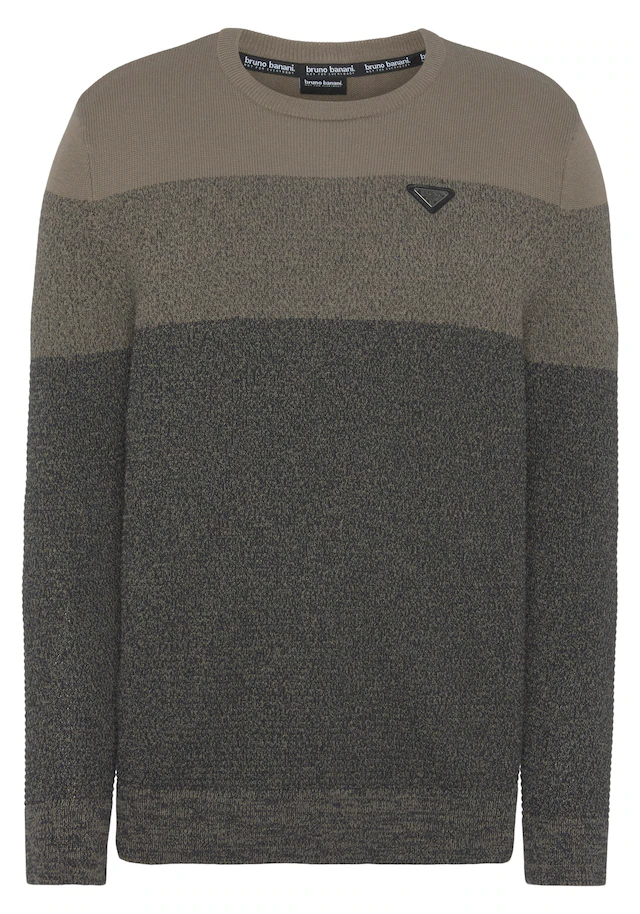 Bruno Banani Strickpullover im modischem Look