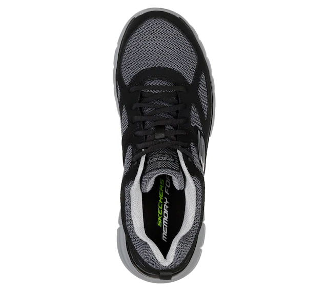 Skechers Sneaker »BURNS-AGOURA« Schnürschuh, Sportschuh mit Memory Foam