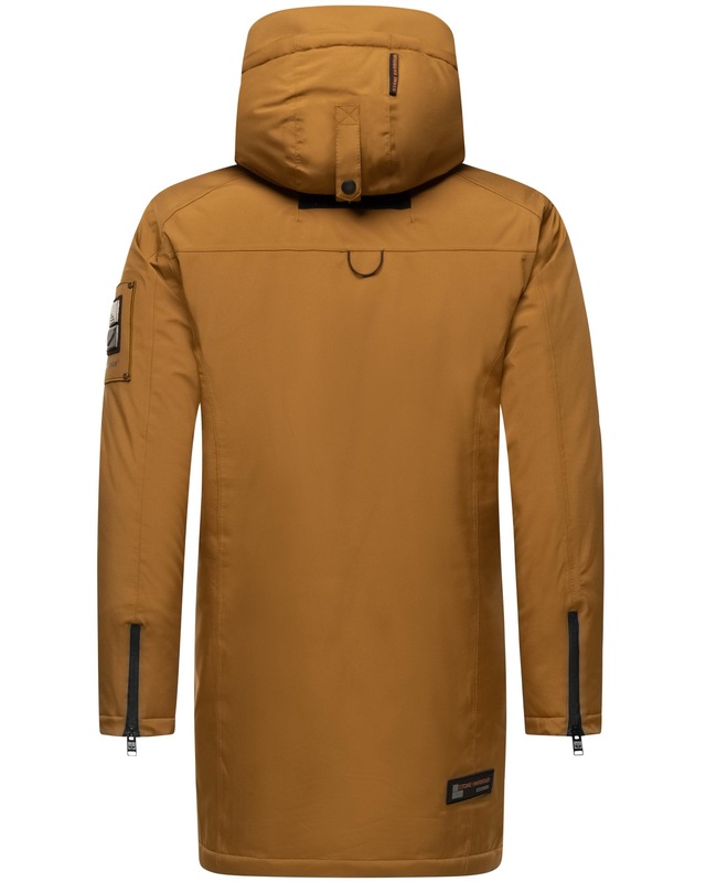Stone Harbour Wintermantel »Ragaan« modischer Herren Winterparka mit Teddyfell Futter