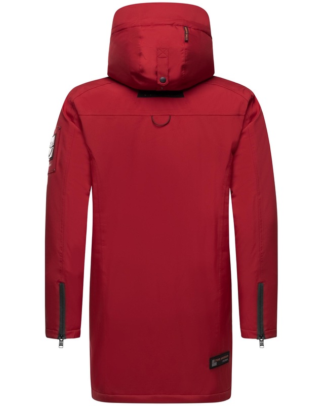Stone Harbour Wintermantel »Ragaan« modischer Herren Winterparka mit Teddyfell Futter