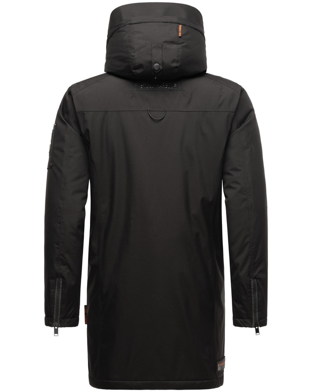 Stone Harbour Wintermantel »Ragaan« modischer Herren Winterparka mit Teddyfell Futter