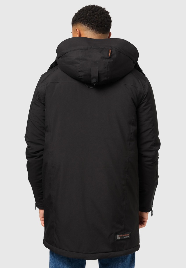 Stone Harbour Wintermantel »Ragaan« modischer Herren Winterparka mit Teddyfell Futter