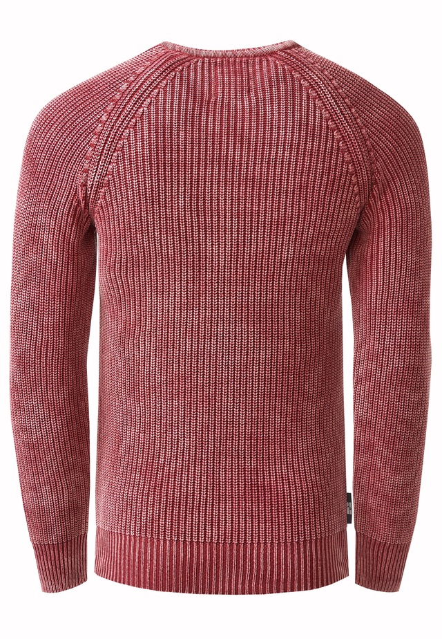 Rusty Neal Strickpullover im dezenten Batik-Design