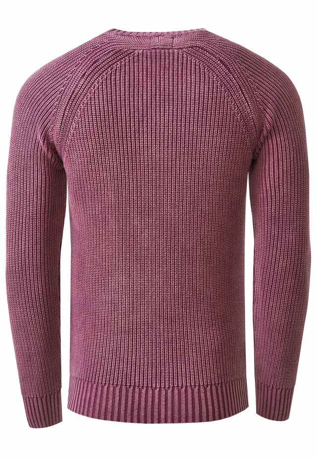 Rusty Neal Strickpullover im einfarbigen Design