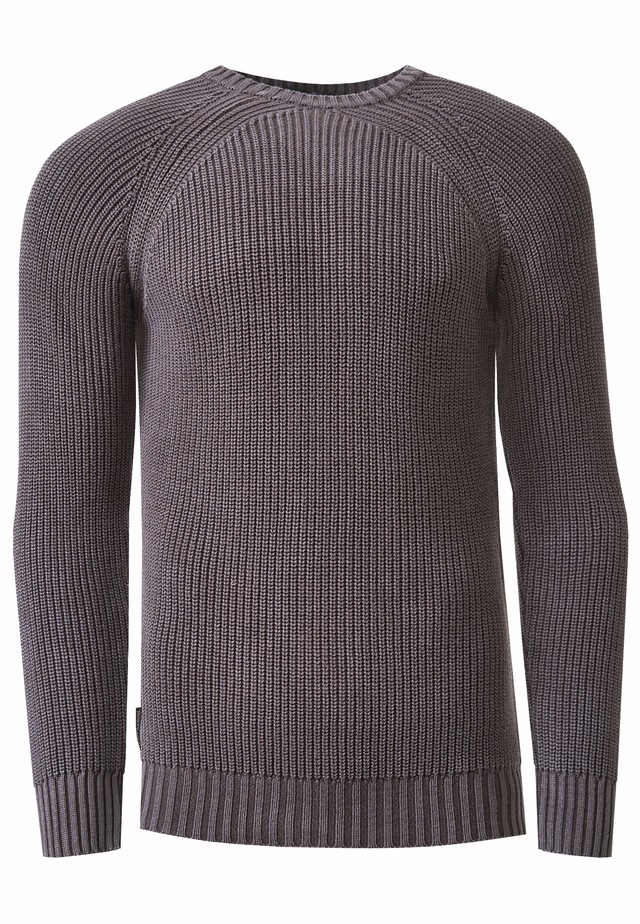 Rusty Neal Strickpullover im einfarbigen Design