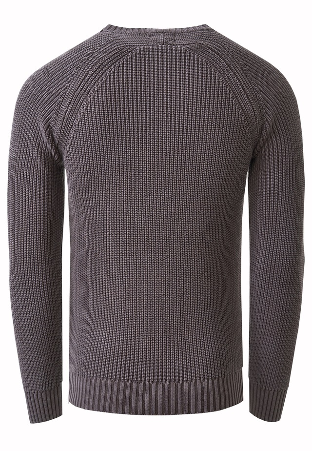 Rusty Neal Strickpullover im einfarbigen Design